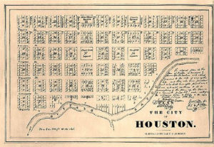 Houston-1837-plan